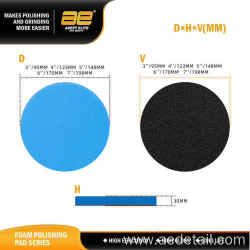 Heavy Cutting Pads Car Detailing Polishing Foam Pads